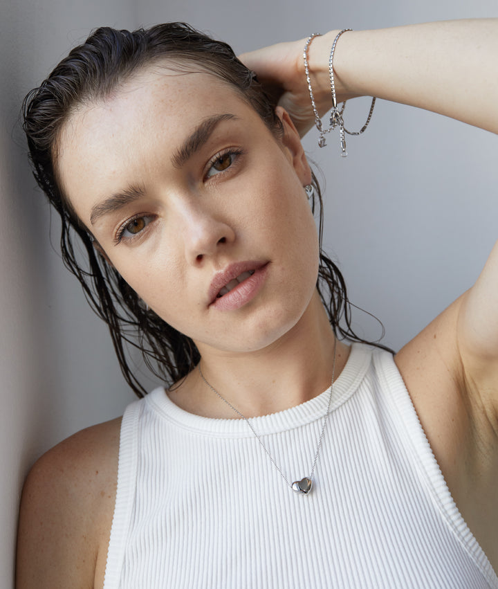 The Sleek Armband in Silber