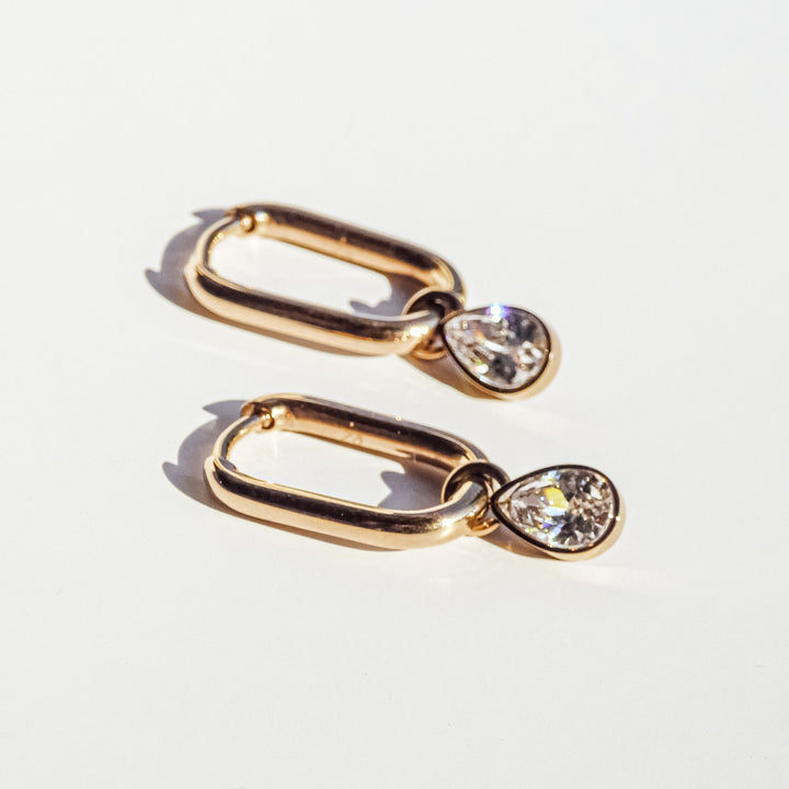 Like Diamonds Creole mit Anhänger in Gold