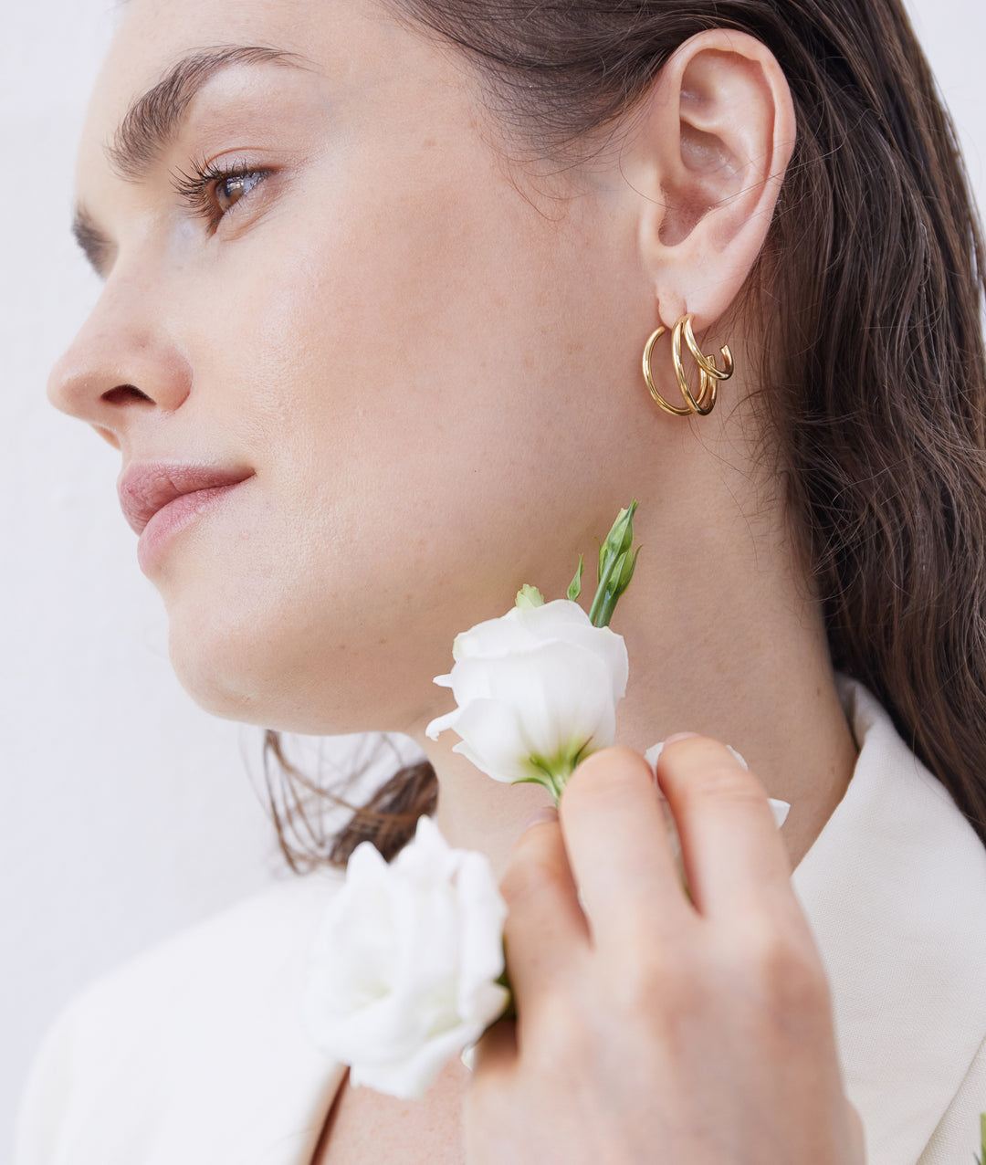 Modern Lines Creole 3 in 1  in Gold
