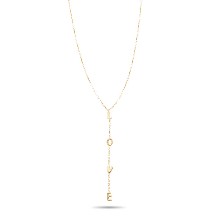 Love Letters Halskette in Gold