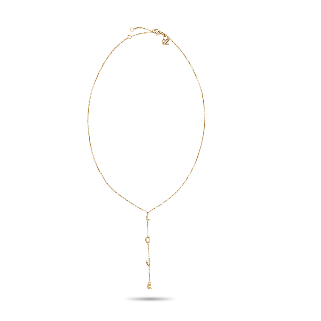 Love Letters Halskette in Gold