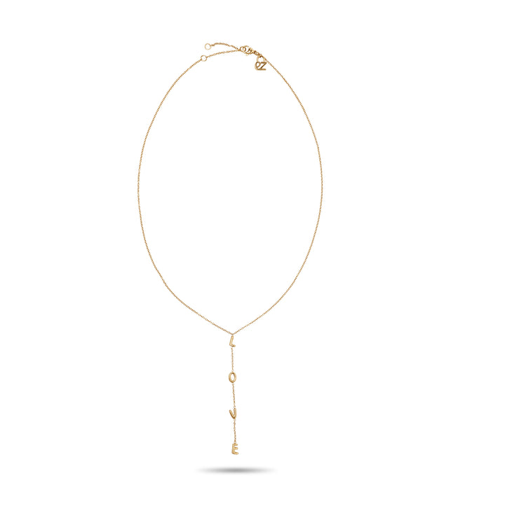 Love Letters Halskette in Gold
