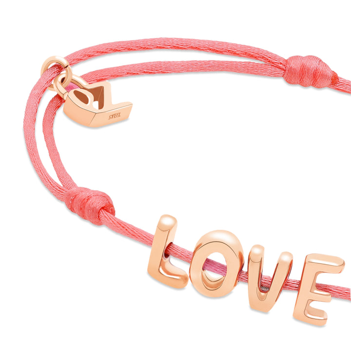 Love Letters Armband in Roségold