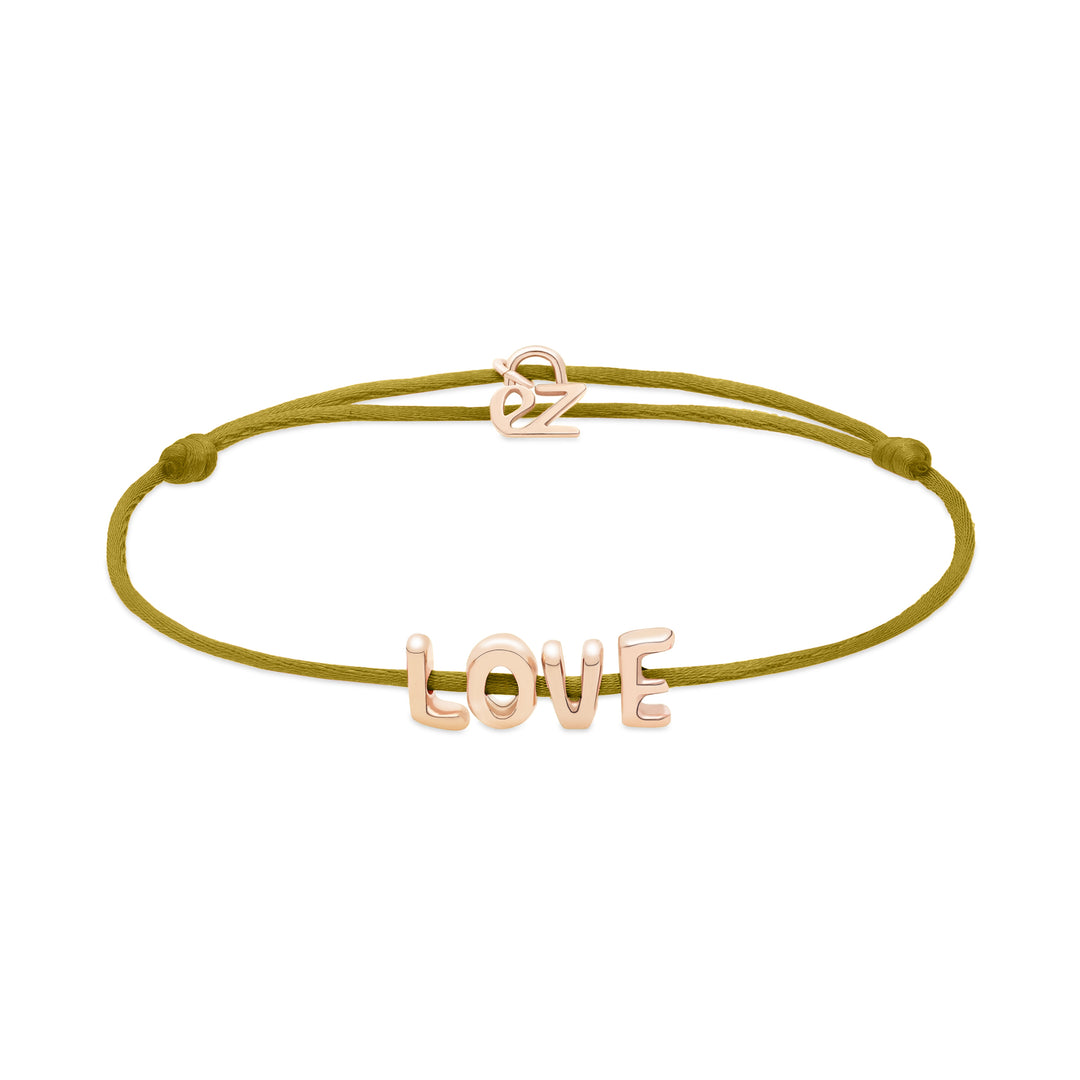 Love Letters Armband in Roségold