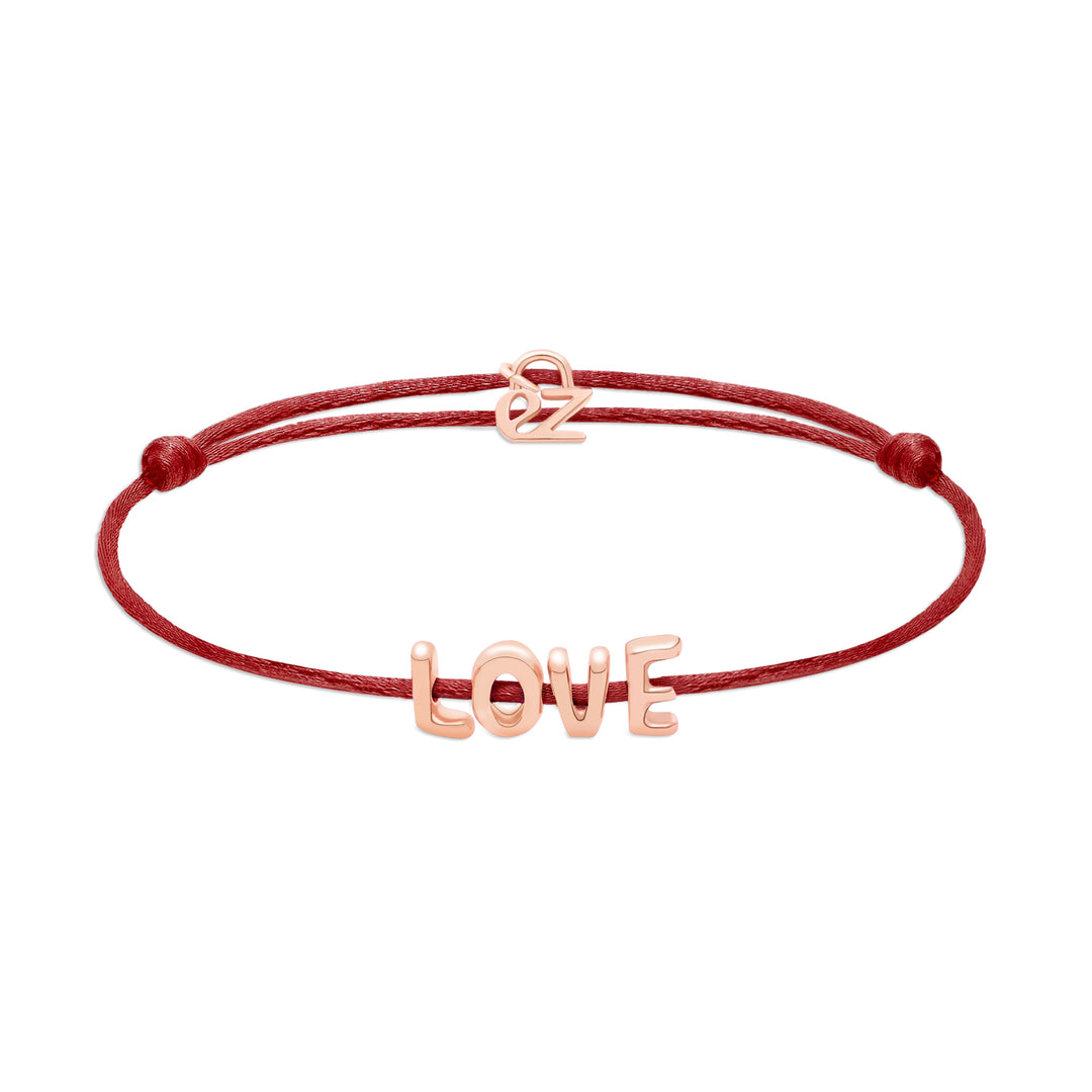 Love Letters Armband in Roségold